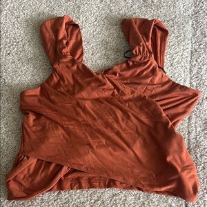 Rust Sleeveless Women's Top
